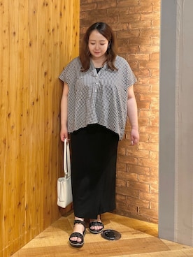 Risaさん（レディース・155cm）の春コーディネート