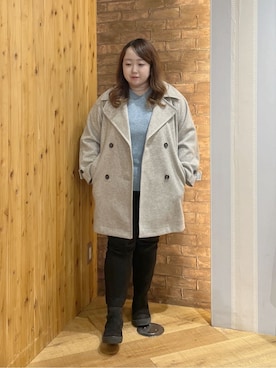 Risaさん(レディース・155cm)の冬コーディネート