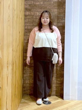 Risaさん（レディース・155cm）の春コーディネート