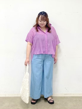 Risaさん（レディース・155cm）の春コーディネート