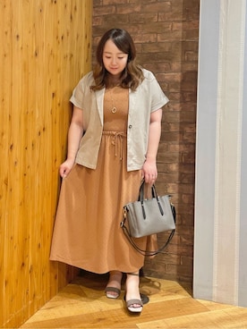 Risaさん（レディース・155cm）の夏コーディネート
