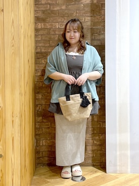 Risaさん（レディース・155cm）の春コーディネート
