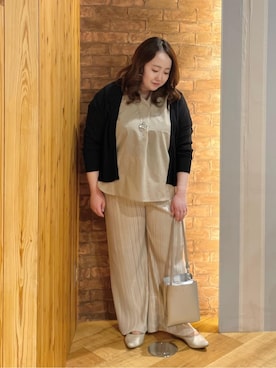 Risaさん（レディース・155cm）の春コーディネート