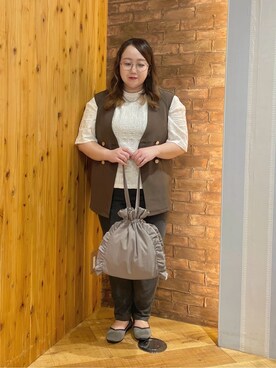 Risaさん（レディース・155cm）の秋コーディネート