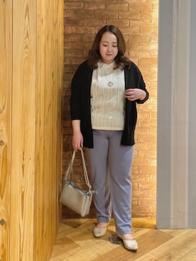 Risaさん（レディース・155cm）の春コーディネート