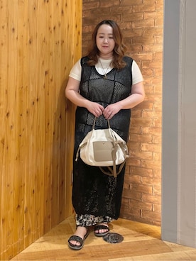 Risaさん(レディース・155cm)の夏コーディネート