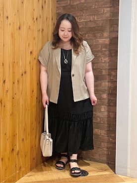 Risaさん（レディース・155cm）の夏コーディネート