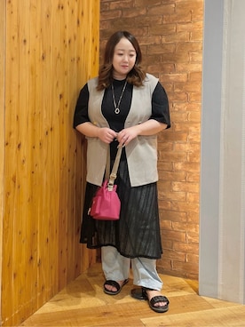 Risaさん（レディース・155cm）の秋コーディネート