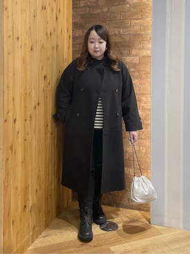 Risaさん(レディース・155cm)の冬コーディネート