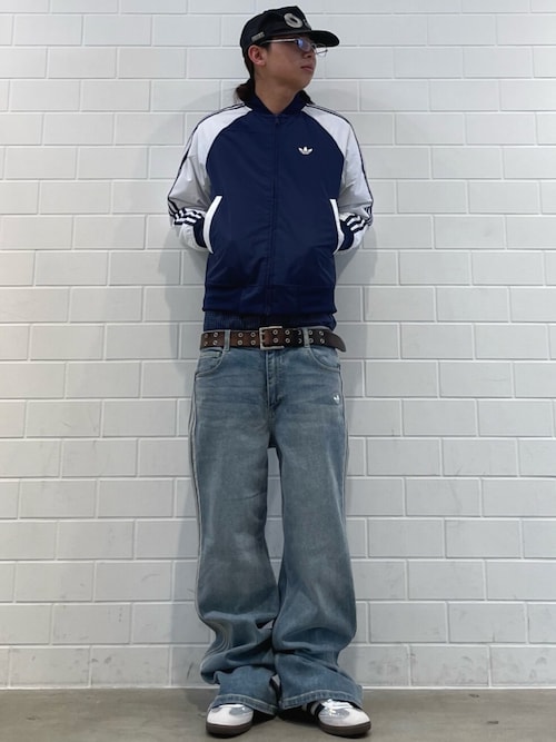 ウォッシュド フレア パンツ / アディダスオリジナルス adidas