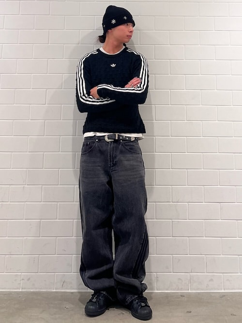 Adilenium シーズン3 ルーズフィット デニムパンツ / アディダス