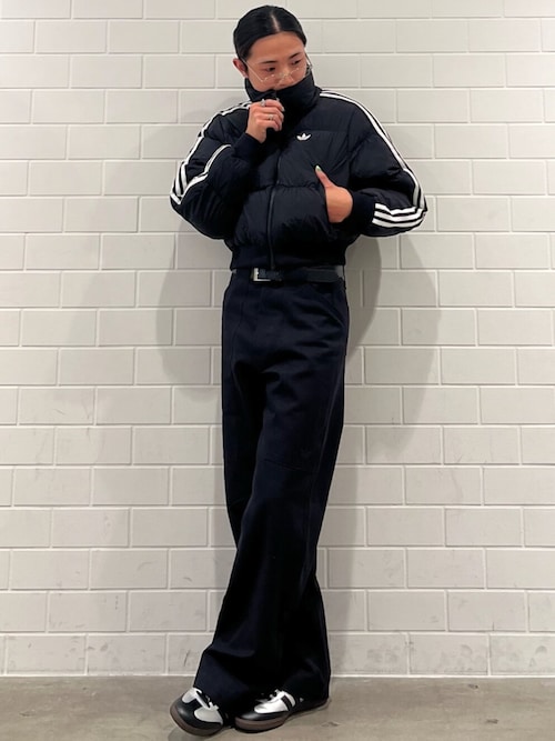 アディカラー クロップド合成ダウン パファー / アディダスオリジナル