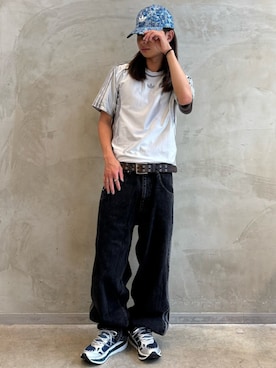 「アイテム（パンツ）」を使った、KOさん（メンズ・176cm）の夏コーディネート