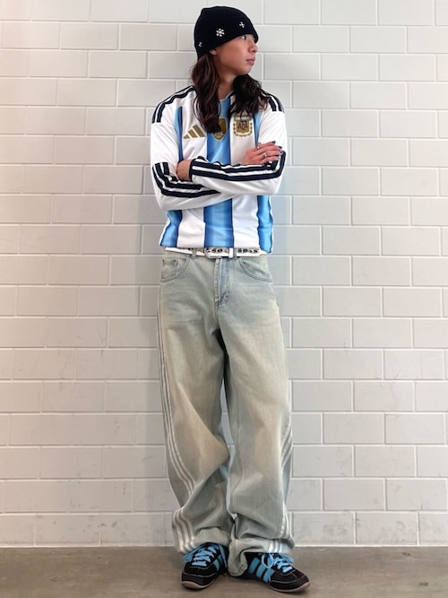 Adilenium シーズン3 ルーズフィット デニムパンツ / アディダス