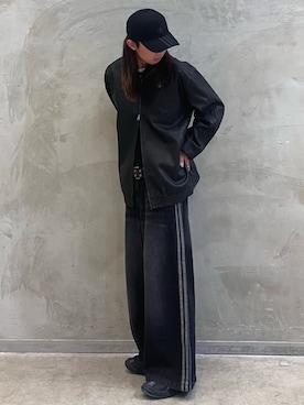 「アイテム（ナイロンジャケット）」を使った、KOさん（メンズ・176cm）の夏コーディネート