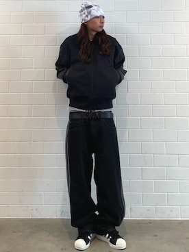 「adidas（アディダス）のアイテム（ブルゾン）」を使った、KOさん（メンズ・176cm）の春コーディネート