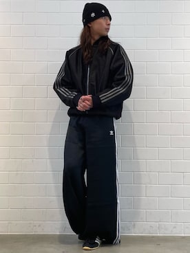 「adidas originals」｜「アイテム（ジャケット/アウター）」を使った、KOさん（メンズ・176cm）の冬コーディネート
