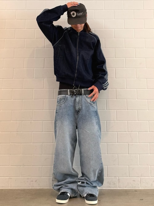 adidas（アディダス） デニムジャケット gジャン SST アディカラー