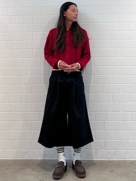 「ワイドショーツ」｜KOさん（メンズ・174cm）の秋コーディネート