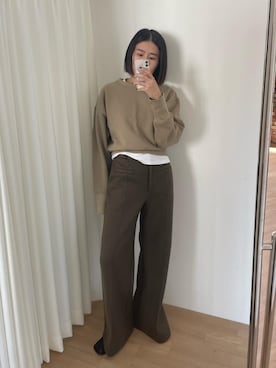 「きれいめコーディネート」｜ｎａｏさん（レディース・167cm）の秋コーディネート