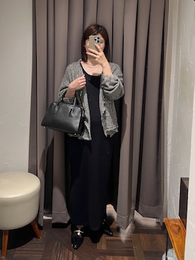 「RIVE DROITE（リヴドロワ）のアイテム（その他シューズ）」を使った、アカネさん（レディース・155cm）の秋コーディネート