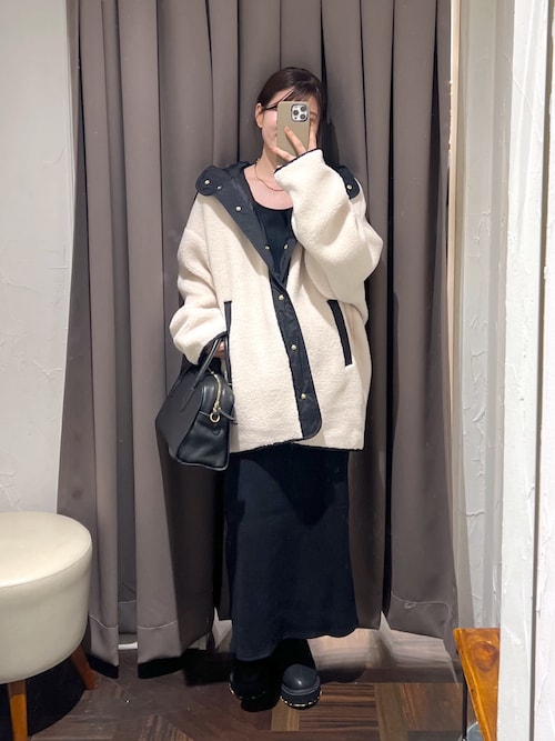 全骨格細見え】NEW2WAYロングリブワンピース（ワンピース