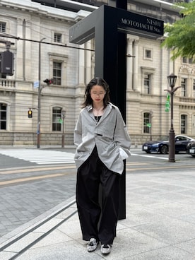 「高校生」｜Ninaさん（レディース・165cm）の春コーディネート