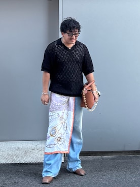 「アイテム（ブーツ）」を使った、はとぽっぽさん（メンズ・170cm）の夏コーディネート
