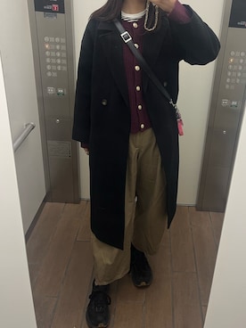 「アイテム（ジャケット/アウター）」を使った、szk027797さん（レディース・175cm）の秋コーディネート