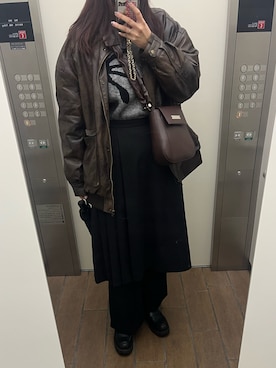 「アイテム（ジャケット/アウター）」を使った、szk027797さん（レディース・175cm）の秋コーディネート