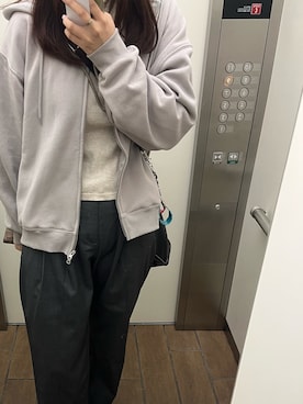 「MONO-MART（モノマート）のアイテム」を使った、szkさん（レディース・175cm）の春コーディネート