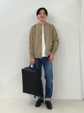 「NOLLEY'S goodman（ノーリーズグッドマン）のアイテム（ブルゾン）」を使った、nishiokaさん（メンズ・169cm）の春コーディネート