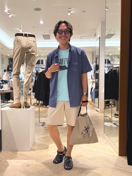 nishioka(NOLLEY'S MENS)|NOLLEY'S goodmanのシャツ/ブラウスを使ったコーディネート - WEAR