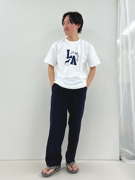 nishiokaさん（メンズ・169cm）の夏コーディネート