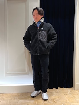 「Stutostein Nolley's（シュテットシュタインノーリーズ）のアイテム（パンツ）」を使った、nishiokaさん（メンズ・169cm）の秋コーディネート