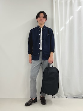 「NOLLEY'S goodman（ノーリーズグッドマン）のアイテム」を使った、nishiokaさん（メンズ・169cm）の春コーディネート