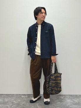 nishiokaさん（メンズ・169cm）の秋コーディネート