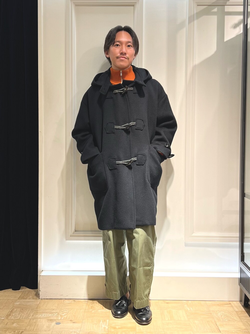 nishioka(NOLLEY'S MENS)|NOLLEY’Sのダッフルコートを使ったコーディネート - WEAR