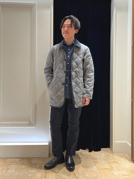 「TAION（タイオン）のアイテム（ブルゾン）」を使った、nishiokaさん（メンズ・169cm）の冬コーディネート