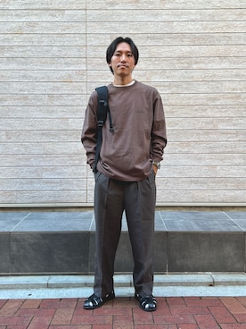 nishiokaさん（メンズ・169cm）の秋コーディネート