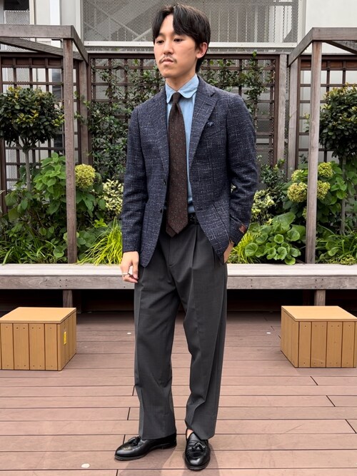 nishioka(ノーリーズ＆グッドマン 吉祥寺店)｜NOLLEY'S goodmanのテーラードジャケットを使ったコーディネート - WEAR