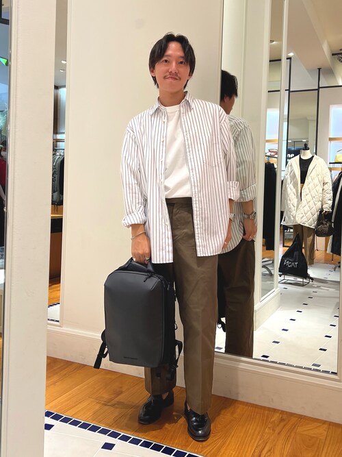 nishioka(NOLLEY'S MENS)|NOLLEY'S goodmanのシャツ/ブラウスを使ったコーディネート - WEAR