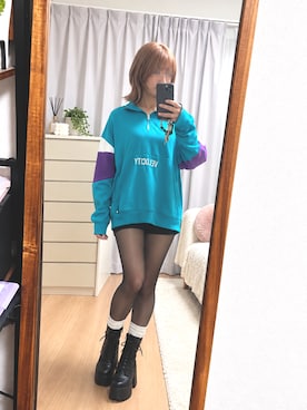 「SPINNS（スピンズ）のアイテム」を使った、ゆずちさん（レディース・160cm）の秋コーディネート