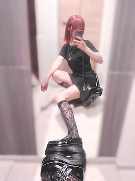「jouetie（ジュエティ）のアイテム」を使った、ゆずちさん（レディース・160cm）の夏コーディネート