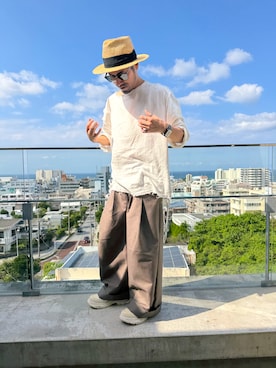 「Alexander McQueen（アレキサンダーマックイーン）のアイテム」を使った、hiroさん（メンズ・172cm）の秋コーディネート