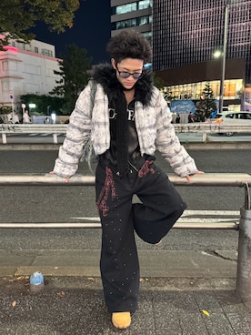 「アイテム（パーカー）」を使った、Harutoさん（メンズ・171cm）の秋コーディネート