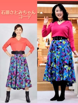 「petite robe noire（プティローブノアー）のアイテム」を使った、hikkoboさん（レディース・163cm）の冬コーディネート