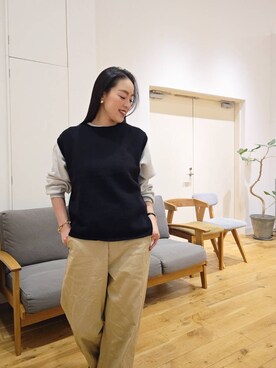 「アーバンリサーチドアーズ」｜hiromiさん（レディース・160cm）の冬コーディネート