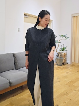 「かぐれ」｜「アイテム（ワンピース/ドレス）」を使った、hiromiさん（レディース・160cm）の秋コーディネート