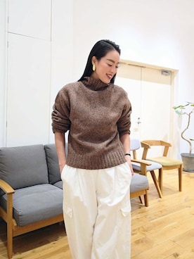 hiromiさん(レディース・160cm)の冬コーディネート